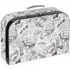 Detský kufrík Oxybag 34 CM KOMIKS Biela,Čierna Detský kufrík Oxybag 34 CM KOMIKS Biela,Čierna