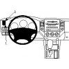 Brodit ProClip montážna konzola na palubnú dosku pre Toyota Tacoma 05-15, 804162 Brodit ProClip montážna konzola na palubnú dosku pre Toyota Tacoma 05-15, 804162