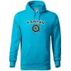 Kapitán kormidlo - Mikina pánska Cape s kapucňou - 2XL ( Svetlý tyrkys ) Kapitán kormidlo - Mikina pánska Cape s kapucňou - 2XL ( Svetlý tyrkys )