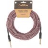 Cascha Professional Line Guitar Cable, Straight, Tweed Red, 6 m Cascha Professional Line Guitar Cable, Straight, Tweed Red, 6 m
