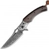KnifeBoss damaškový zavírací nůž Ebony VG-10 KnifeBoss damaškový zavírací nůž Ebony VG-10