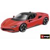 Bburago Ferrari TOP SF90 Stradale černá 1:24 Bburago Ferrari TOP SF90 Stradale černá 1:24