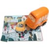 Dřevěné puzzle školní autobus Dřevěné puzzle školní autobus