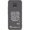 Picasee silikónový čierny obal pre Xiaomi Redmi Note 9 Pro - Kazma - SVĚT PATŘÍ TĚM, CO SE NEPOSEROU Picasee silikónový čierny obal pre Xiaomi Redmi Note 9 Pro - Kazma - SVĚT PATŘÍ TĚM, CO SE NEPOSEROU