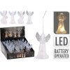 Sezónkovo Závesný anjel s LED 11 cm Sezónkovo Závesný anjel s LED 11 cm