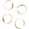 Ferm Living Krúžky na obrúsky Holly Leaf Brass – set 4 ks Ferm Living Krúžky na obrúsky Holly Leaf Brass – set 4 ks