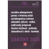Zákony 2022 III. C - Sociálne zákony, sociálne služby, ochrana detí - Poradca s.r.o.