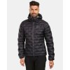 KILPI ALBA-M Čierna pánska zateplená bunda - 6XL KILPI ALBA-M Čierna pánska zateplená bunda - 6XL