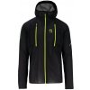 Karpos bežecká outdoorová bunda Lavaredo Rain pánska čierna/zelená M Karpos bežecká outdoorová bunda Lavaredo Rain pánska čierna/zelená M