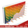 Panelový radiátor Stelrad Novello ECO 33VKS 600x1200 Panelový radiátor Stelrad Novello ECO 33VKS 600x1200