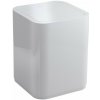 Aqualine Aqualine, SEVENTY Odpadkový kôš výklopný, 8 l, ABS plast, biela, 630922 Aqualine Aqualine, SEVENTY Odpadkový kôš výklopný, 8 l, ABS plast, biela, 630922