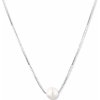 JwL Luxury Pearls Strieborný náhrdelník s morskou japonskou perlou akoya JL0800