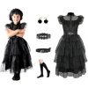 Cogio Kids Italy Karnevalový kostým – Wednesday Addams s doplnkami (140) Cogio Kids Italy Karnevalový kostým – Wednesday Addams s doplnkami (140)
