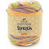 FAIR COTTON STRETCH Katia FAIR COTTON STRETCH: 105 čučoriedková-zelená-oranžová