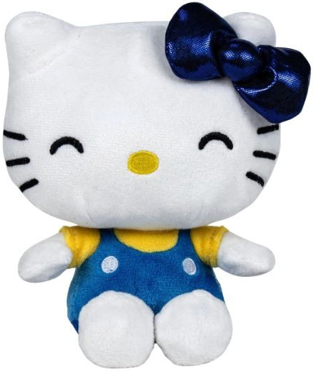 Hello Kitty 50.výročí modrá 16 cm