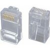 Konektor RJ45 CAT5E UTP 8p8c pre lícnu 100ks bal. Konektor RJ45 CAT5E UTP 8p8c pre lícnu 100ks bal.