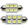Interlook Auto LED žiarovka C5W 6 SMD 5050 39 mm Interlook Auto LED žiarovka C5W 6 SMD 5050 39 mm