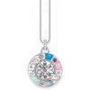 Thomas Sabo PE962 340 7 Silver chain pendant with wheel of fortune