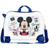 JOUMMABAGS Detský kufor na kolieskach - odrážadlo - MICKEY BE COOL WHITE - 34L JOUMMABAGS Detský kufor na kolieskach - odrážadlo - MICKEY BE COOL WHITE - 34L