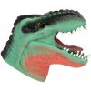 Dino World Tyrannosaurus Rex na ruku Červeno zelený Dino World Tyrannosaurus Rex na ruku Červeno zelený