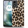 Picasee silikónový čierny obal pre Motorola Moto E14 - Brown Tiger Picasee silikónový čierny obal pre Motorola Moto E14 - Brown Tiger