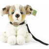 RAPPA Plyšový pes australský ovčák s vodítkem 28 cm, Eco-Friendly RAPPA Plyšový pes australský ovčák s vodítkem 28 cm, Eco-Friendly