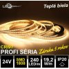 LEDprodukt PROFI LED pásik 240LED/m SMD1808 19,2W/m teplá biela CRI97 IP20 24V LEDprodukt PROFI LED pásik 240LED/m SMD1808 19,2W/m teplá biela CRI97 IP20 24V