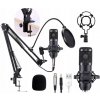 ŠTÚDIOVÝ HERNÝ MIKROFÓN NA USB SO STATÍVOM, JACK KONDENZÁTOROVÝ, DRŽIAK, FILTER ŠTÚDIOVÝ HERNÝ MIKROFÓN NA USB SO STATÍVOM, JACK KONDENZÁTOROVÝ, DRŽIAK, FILTER