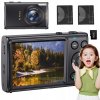 KOMPAKTNÝ DIGITÁLNY FOTOAPARÁT 4K 64MP 18X S DIGITÁLNYM ZOOMOM A OTÁČANÍM OBRAZU 64 GB KOMPAKTNÝ DIGITÁLNY FOTOAPARÁT 4K 64MP 18X S DIGITÁLNYM ZOOMOM A OTÁČANÍM OBRAZU 64 GB
