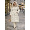 Max Original Leather Páperový kabát s kožušinou GEMINI-2321 beige (L 46-48) - Beige - L Max Original Leather Páperový kabát s kožušinou GEMINI-2321 beige (L 46-48) - Beige - L