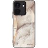 Picasee silikónový čierny obal pre Xiaomi Redmi 13C 4G - Cream marble Picasee silikónový čierny obal pre Xiaomi Redmi 13C 4G - Cream marble