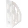 Stojan na časopisy Herlitz transparentný biely Stojan na časopisy Herlitz transparentný biely