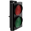 BranyPosuvne.sk Dvojkomorový semafor, zelená/červená, LED, 24V, nylonové telo, IP56 BranyPosuvne.sk Dvojkomorový semafor, zelená/červená, LED, 24V, nylonové telo, IP56