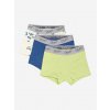 CeLaVi detské chlapčenské boxerky z bavlny 3ks v balení Daiquiri Green CeLaVi detské chlapčenské boxerky z bavlny 3ks v balení Daiquiri Green
