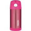 Thermos FUNtainer Detská termoska s slamkou - ružová 355 ml Thermos FUNtainer Detská termoska s slamkou - ružová 355 ml
