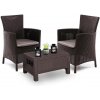 Súprava balkónového záhradného nábytku Corowa hnedá Súprava balkónového záhradného nábytku Corowa hnedá