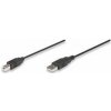 Manhattan Hi-Speed USB 2.0 kábel A-B M/M 1,8m, čierny 333368 Manhattan Hi-Speed USB 2.0 kábel A-B M/M 1,8m, čierny 333368