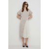 Šaty Calvin Klein K20K207056 béžová 36 Šaty Calvin Klein K20K207056 béžová 36