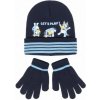 Sun City - Chlapčenský zimný set čiapky a rukavice Bluey - tm. modrý 52 Sun City - Chlapčenský zimný set čiapky a rukavice Bluey - tm. modrý 52