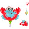 LEAN TOYS Tlačiaca žiariaca palica, hudba- Krab červená LEAN TOYS Tlačiaca žiariaca palica, hudba- Krab červená