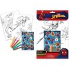 Kids Licensing Set omaľovánka, farbičky, nálepky - Spiderman Kids Licensing Set omaľovánka, farbičky, nálepky - Spiderman
