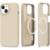 Silikónové puzdro na Apple iPhone 15 Tech-Protect Silicone MagSafe Sand Beige Silikónové puzdro na Apple iPhone 15 Tech-Protect Silicone MagSafe Sand Beige