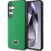 Lacoste Iconic Petit Pique Woven Logo MagSafe Samsung Galaxy S25 zelený 57983127823
