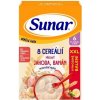 Sunar mliečna KAŠA 8 CEREÁLIÍ príchuť jahoda, banán (od ukonč. 6. mesiaca) XXL balenie 1x340 g Sunar mliečna KAŠA 8 CEREÁLIÍ príchuť jahoda, banán (od ukonč. 6. mesiaca) XXL balenie 1x340 g