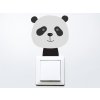 Nalepte.cz Panda na vypínač textilní prelepiteľná nálepka na stenu 15 × 16 cm Nalepte.cz Panda na vypínač textilní prelepiteľná nálepka na stenu 15 × 16 cm