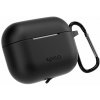 Silikónové puzdro s karabínou pre AirPods Pro 3 Epico - čierne Silikónové puzdro s karabínou pre AirPods Pro 3 Epico - čierne