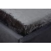 Prestieradlo mikroplyš MOA 180x200 cm tmavo šedé Prestieradlo mikroplyš MOA 180x200 cm tmavo šedé