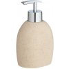 WENKO Dávkovač mydla PURO béžový (z20475100) 15x9x7 cm WENKO Dávkovač mydla PURO béžový (z20475100) 15x9x7 cm