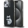 Karl Lagerfeld IML Aquarelle Choupette Zadní Kryt pro iPhone 15 Black Karl Lagerfeld IML Aquarelle Choupette Zadní Kryt pro iPhone 15 Black