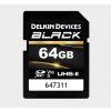 Delkin SDXC BLACK Rugged UHS-II R300/W250 (V90) 64GB (new) DSDBV9064BX NoName Delkin SDXC BLACK Rugged UHS-II R300/W250 (V90) 64GB (new) DSDBV9064BX NoName